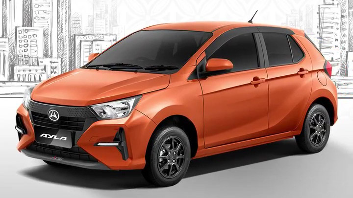 2023 Daihatsu Ayla in Indonesia – same lights and bumpers as Perodua Axia, but with 1.2 litre engine 1576733
