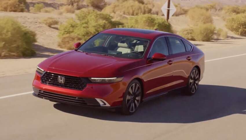 2023 Honda Accord detailed in official walk-arounds 1578833