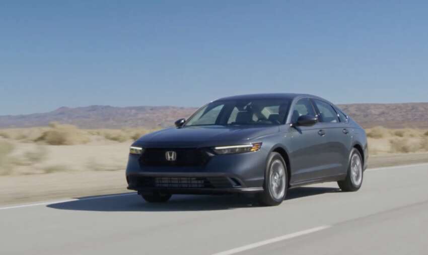 2023 Honda Accord detailed in official walk-arounds 1578840