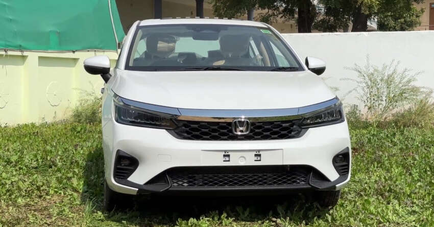 2023 Honda City facelift seen in YouTube video ahead of official debut in India – mild styling, kit changes 1582304