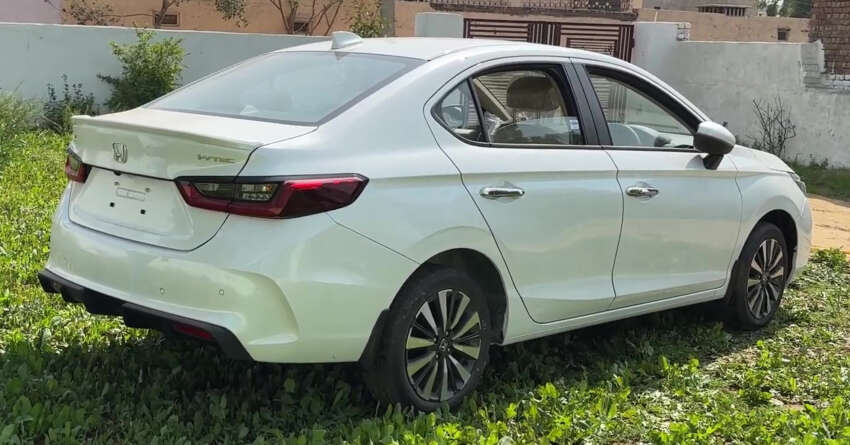 2023 Honda City facelift seen in YouTube video ahead of official debut in India – mild styling, kit changes 1582306