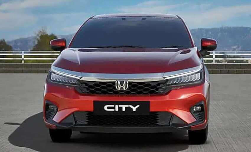 Foto Honda City facelift 2023 bocor – akan dilancarkan di India Mac ini; gril, bampar & perincian dikemaskini 1578908