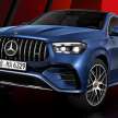 2023 Mercedes-Benz GLE, GLE Coupe facelifts debut – only electrified powertrains, including AMG variants