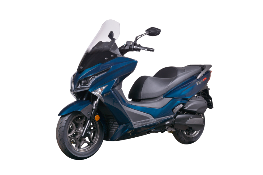 2023 Modenas Elegan 250 EX scooter updated – two-channel ABS, LED projector lights, RM16,997 1573654