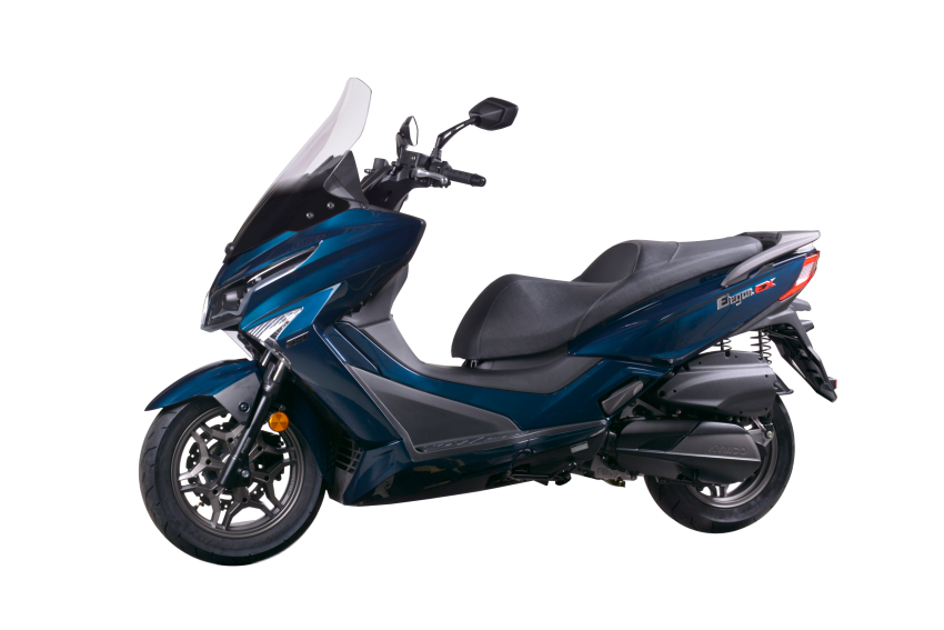2023 Modenas Elegan 250 EX scooter updated – two-channel ABS, LED projector lights, RM16,997 1573655