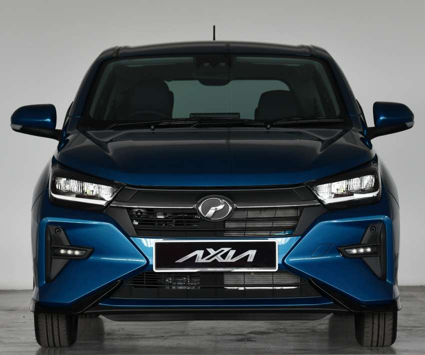 2023 Perodua Axia D74A 1.0L CVT – official teaser images released, full front and rear angles uncovered 1573361