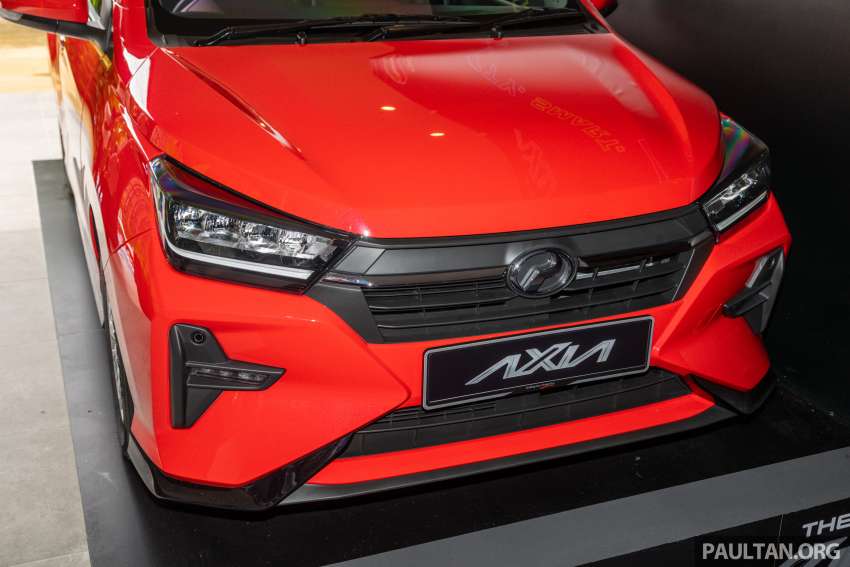Perodua Axia D74A 2023 dilancarkan — 1.0L CVT, saiz lebih besar, empat varian G/X/SE/AV, dari RM38,600 1576064