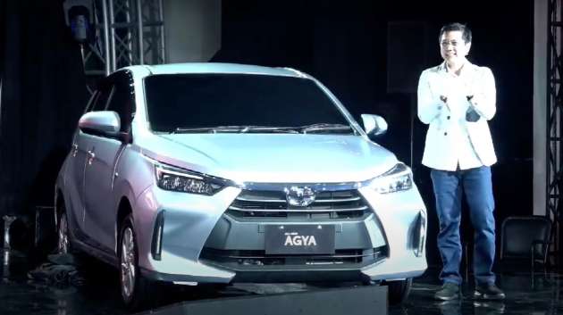 Toyota Agya 2023 kembar Perodua Axia D74A didedahkan di Indonesia – ada varian GR Sport!