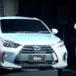 2023 Toyota Agya in Indonesia – Perodua Axia twin gets new 1.2L engine with CVT, MT; GR Sport, CarPlay!