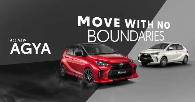 2023 Toyota Agya in Indonesia – Perodua Axia twin gets new 1.2L engine with CVT, MT; GR Sport, CarPlay!
