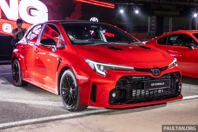 2023 Toyota GR Corolla launched in Malaysia – AWD 6MT hot hatch; 1.6T 3-cyl, 300 PS, 370 Nm; RM355k