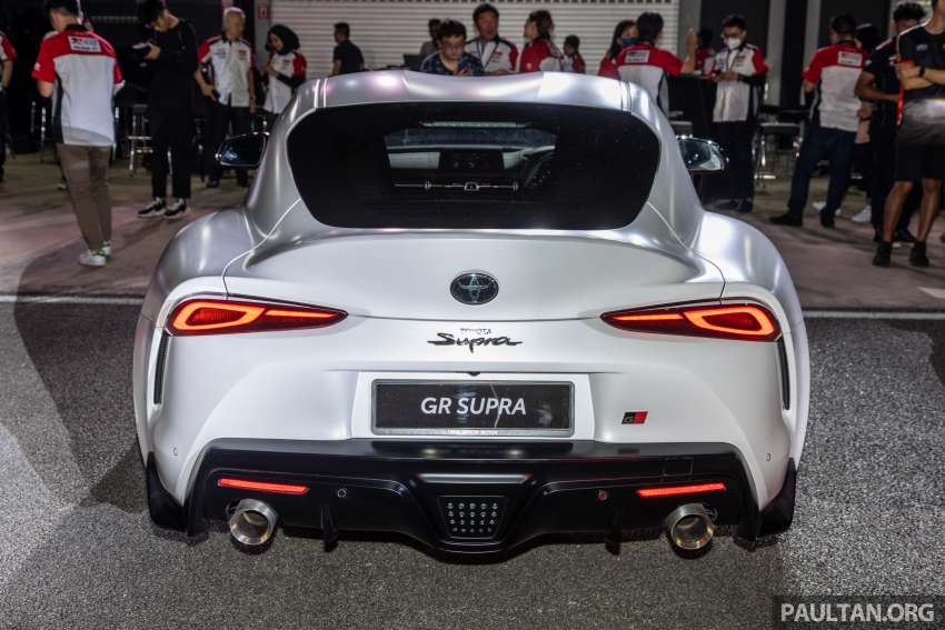 Toyota GR Supra 2023 rasmi di Malaysia — kotak gear manual 6-kelajuan dan 8AT, enjin 3.0L, dari RM645k 1578721