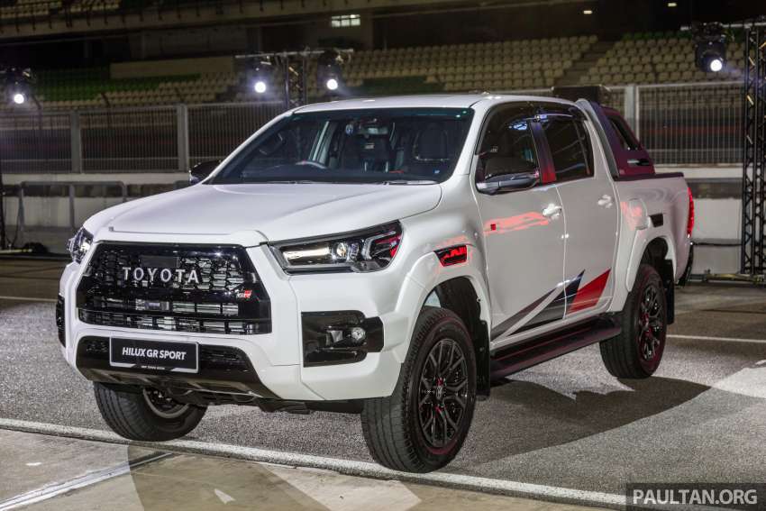 2023 Toyota Hilux GR Sport in Malaysia – monotube dampers, sportier bodykit; same 204 PS 2.8L 1578261