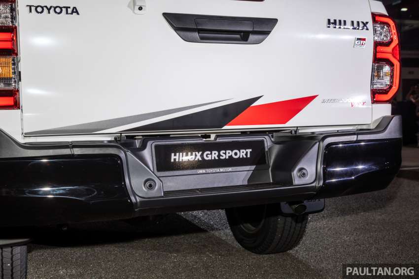 2023 Toyota Hilux GR Sport in Malaysia – monotube dampers, sportier bodykit; same 204 PS 2.8L 1578316