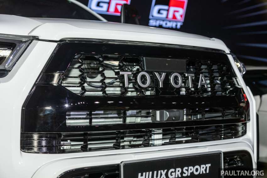 2023 Toyota Hilux GR Sport in Malaysia – monotube dampers, sportier bodykit; same 204 PS 2.8L 1578274