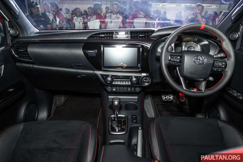 2023 Toyota Hilux GR Sport in Malaysia – monotube dampers, sportier bodykit; same 204 PS 2.8L 1578010