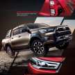 2023 Toyota Hilux GR Sport in Malaysia – monotube dampers, sportier bodykit; same 204 PS 2.8L