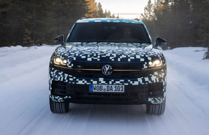 Volkswagen Touareg facelift – 3rd gen update teased 1579053