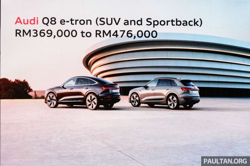 Audi Q8 e-tron, Q8 Sportback e-tron EVs open for booking in Malaysia – four variants, RM369k-RM476k 1574164