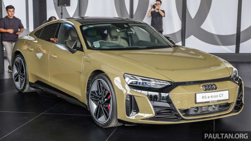 Audi e-tron GT 2023 dibuka tempahan di M’sia — jarak EV 501 km, 0-100 km/j 3.3 saat, RM559k-RM769k 1574100