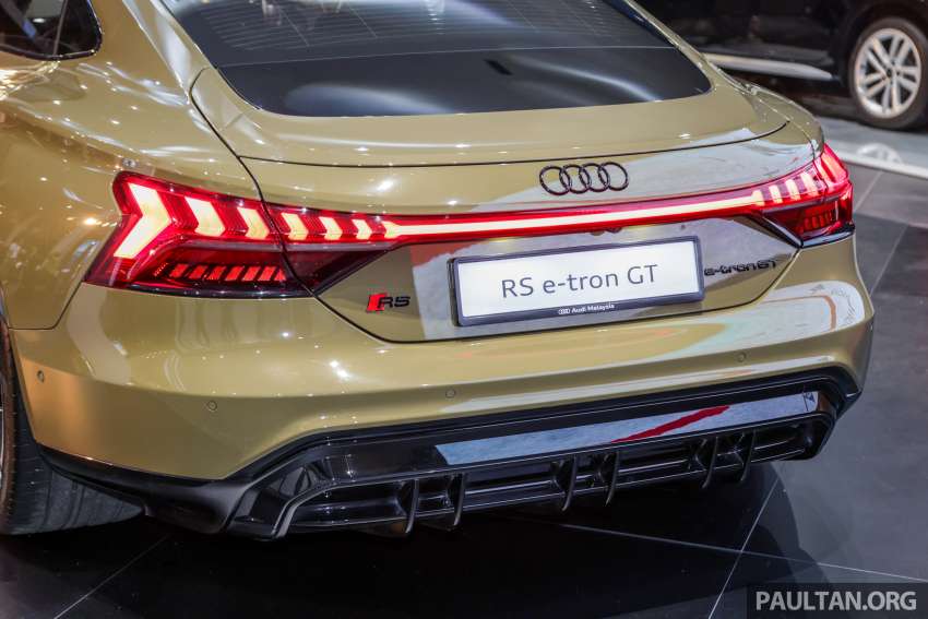 Audi e-tron GT 2023 dibuka tempahan di M’sia — jarak EV 501 km, 0-100 km/j 3.3 saat, RM559k-RM769k 1574349