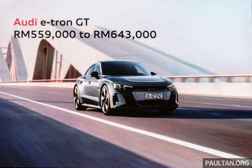 Audi e-tron GT 2023 dibuka tempahan di M’sia — jarak EV 501 km, 0-100 km/j 3.3 saat, RM559k-RM769k 1574118