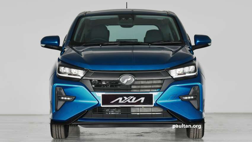 2023 Perodua Axia D74A 1.0L CVT – official teaser images released, full front and rear angles uncovered 1573754