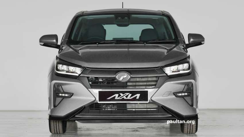2023 Perodua Axia D74A 1.0L CVT – official teaser images released, full front and rear angles uncovered 1573755