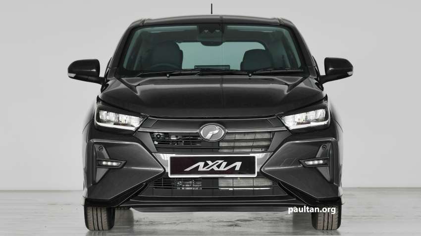 2023 Perodua Axia D74A 1.0L CVT – official teaser images released, full front and rear angles uncovered 1573756