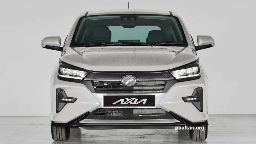 2023 Perodua Axia D74A 1.0L CVT – official teaser images released, full front and rear angles uncovered 1573757