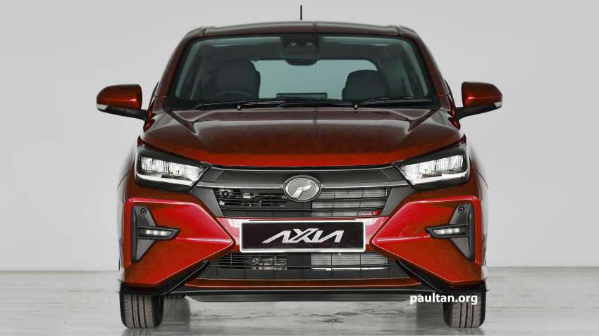 2023 Perodua Axia D74A 1.0L CVT – official teaser images released, full front and rear angles uncovered 1573758
