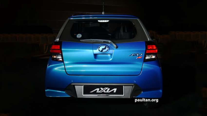 2023 Perodua Axia D74A 1.0L CVT – official teaser images released, full front and rear angles uncovered 1573759