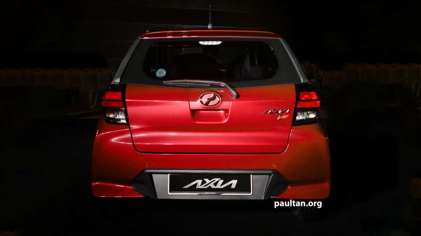 2023 Perodua Axia D74A 1.0L CVT – official teaser images released, full front and rear angles uncovered 1573753