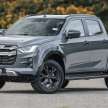 2023 Isuzu D-Max range updated in Malaysia – revised styling, equipment; from RM95k-RM151k on-the-road