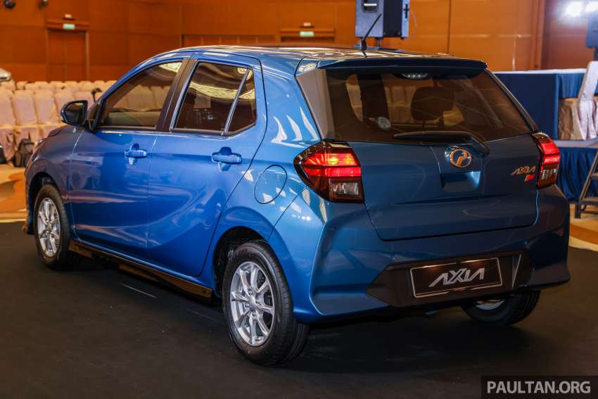 Perodua Axia D74A 2023 dilancarkan — 1.0L CVT, saiz lebih besar, empat varian G/X/SE/AV, dari RM38,600 1575143
