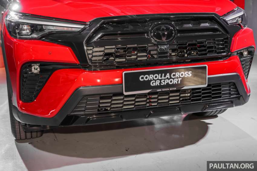 Toyota Corolla Cross 1.8 GR Sport 2023 dilancar — dari varian 1.8V, suspensi keras, imej garang, RM142k 1578665