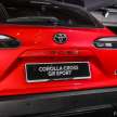Toyota Corolla Cross 1.8 GR Sport 2023 dilancar — dari varian 1.8V, suspensi keras, imej garang, RM142k