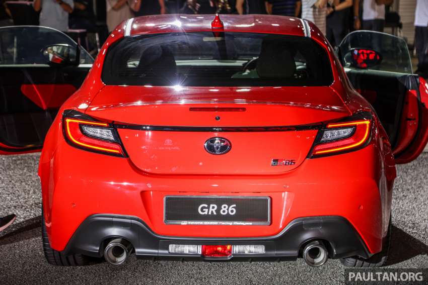 2023 Toyota GR86 launched in Malaysia – second-gen with 237 PS 2.4L; RM295k for 6MT, RM305k for 6AT 1578134