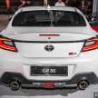 2023 Toyota GR86 launched in Malaysia – second-gen with 237 PS 2.4L; RM295k for 6MT, RM305k for 6AT