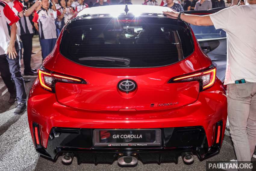 2023 Toyota GR Corolla launched in Malaysia – AWD 6MT hot hatch; 1.6T 3-cyl, 300 PS, 370 Nm; RM355k 1578023