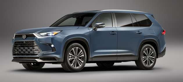 2024 Toyota Grand Highlander – up to 362 hp/542 Nm from 3.5L Hybrid Max engine, Toyota Safety Sense 3.0