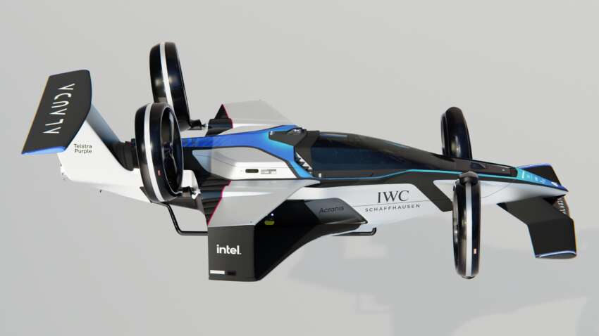 Airspeeder Mk4 is a manned VTOL flying race car 1580374