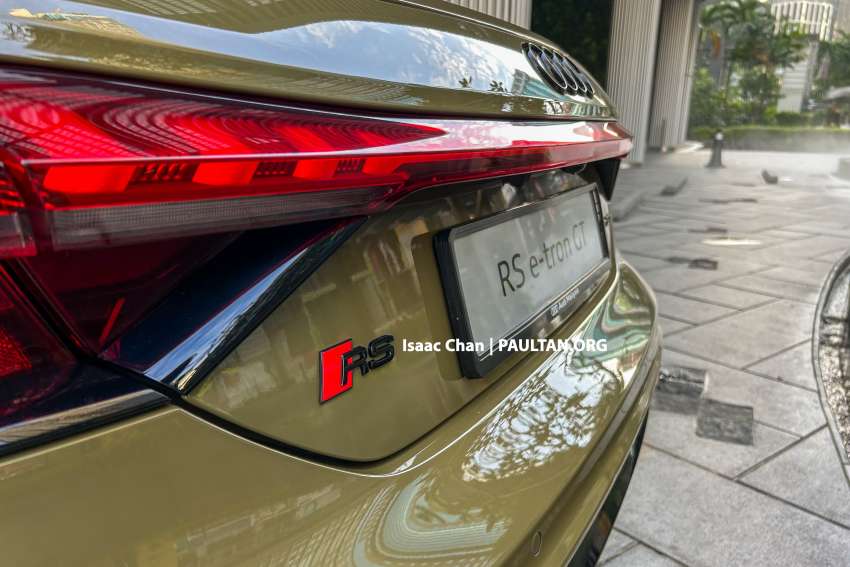 2023 Audi RS e-tron GT seen undisguised in Malaysia before Q2 launch – 598 PS, 830 Nm, 487 km EV range 1572303