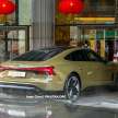 2023 Audi RS e-tron GT seen undisguised in Malaysia before Q2 launch – 598 PS, 830 Nm, 487 km EV range