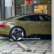 2023 Audi RS e-tron GT seen undisguised in Malaysia before Q2 launch – 598 PS, 830 Nm, 487 km EV range