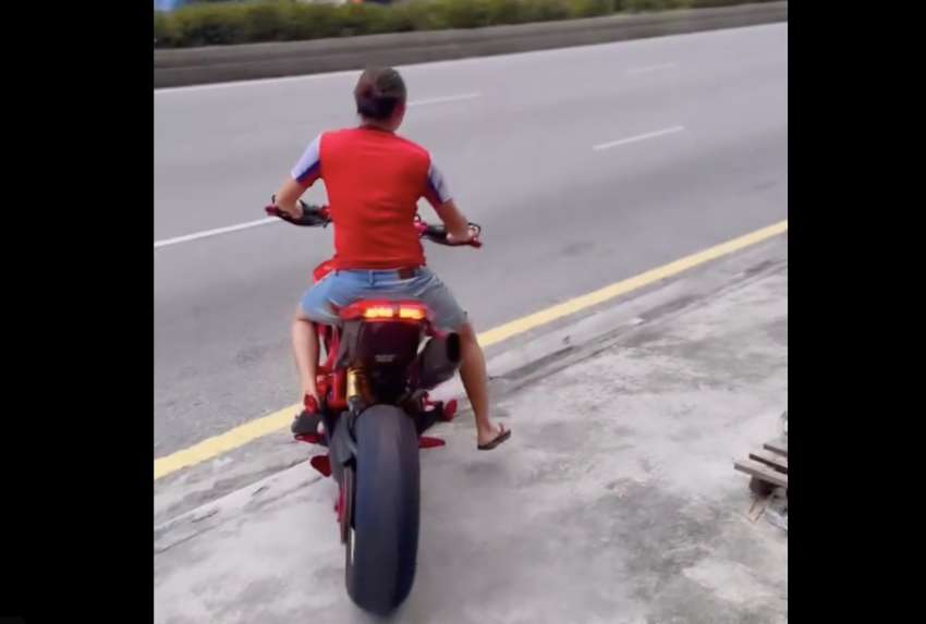 KL police are looking for helmetless Ducati rider 1572049