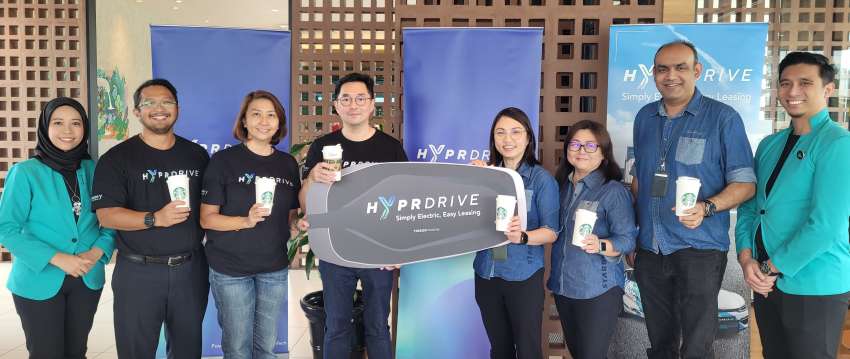 Yinson GreenTech’s leasing arm Hyprdrive provides five EVs to Starbucks Malaysia’s corporate fleet 1572179