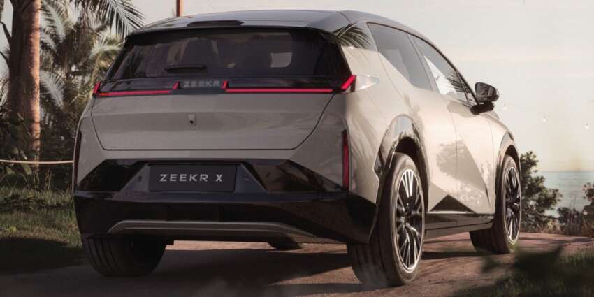 Zeekr X revealed as brand’s third model – all-new EV crossover is larger than the smart #1; from RM127k est 1580827