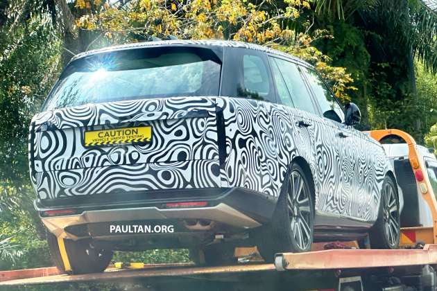 2023 Range Rover – fifth-gen L460 spied in Malaysia; luxury SUV launching this month in HSE 4.4L V8 form