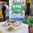 Menu Rahmah di R&R PLUS: ada Sate Kajang, Yee Mee Crabstick dan pelbagai lagi semuanya berharga RM5